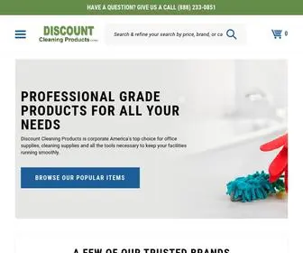 Discountcleaningproducts.com(Discount Cleaning Products) Screenshot