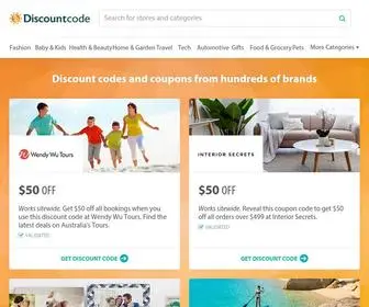 Discountcode.com(Discount Codes) Screenshot