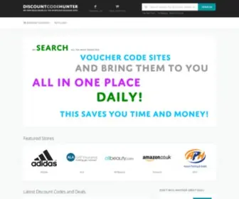 Discountcodehunter.co.uk(Discount Code Hunter) Screenshot