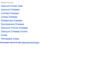 Discountdressesale.com(Minh luân và người yêu) Screenshot