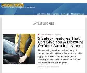 Discountdrivers.com(Advanced Tips & Articles For Drivers to Save Money) Screenshot