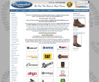 Discountedboots.com(Discount Boots) Screenshot