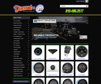 Discountegauges.com(Gauges) Screenshot