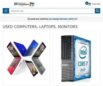 Discountelectronics.com(Used Computers) Screenshot
