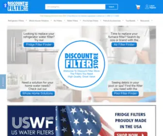 Discountfilterstore.com(Water Filters) Screenshot