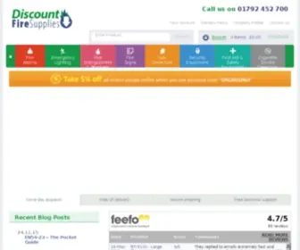 Discountfiresupplies.co.uk(Discount Fire) Screenshot