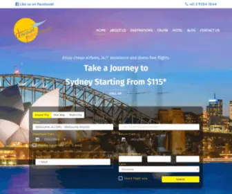 Discountflights.com.au(Discount Flights) Screenshot