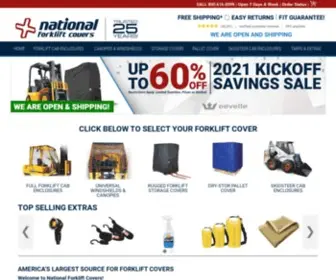 Discountforkliftcovers.com(National Forklift Covers) Screenshot