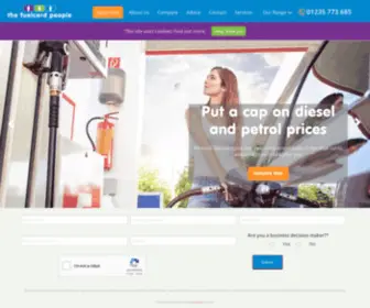 Discountfuelcards.co.uk(The FuelCard People) Screenshot