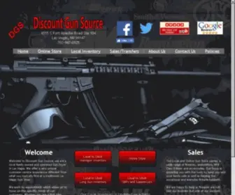 Discountgunsource.com(Firearms for Sale) Screenshot