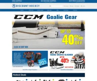 Discounthockey.com(Hockey Equipment & Hockey Gear) Screenshot
