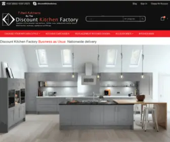 Discountkitchenfactory.co.uk(Quality Fitted Kitchens direct to the public UK delivery) Screenshot