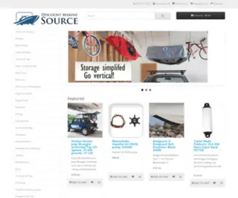 Discountmarinesource.com(Discount Marine Source) Screenshot
