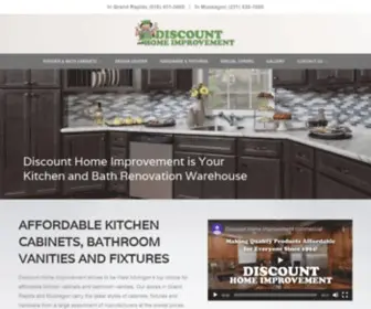 Discountmi.com(Grand Rapids Muskegon Discount Kitchen Bathroom Cabinets) Screenshot