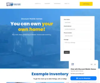 Discountmobilehomes.com(Discount Mobile Homes) Screenshot