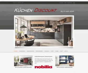 Discountmoebel.de(Kuechen) Screenshot