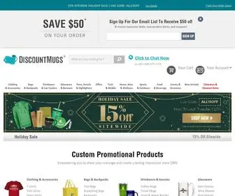 Discountmugs.com(DiscountMugs Promotional Products) Screenshot