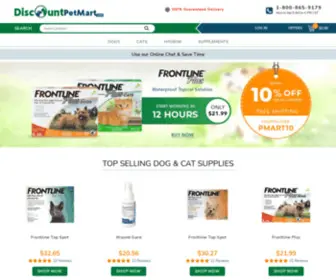 Discountpetmart.com(Pet Supplies) Screenshot