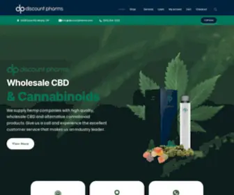 Discountpharms.com(Discount Pharms Business to Business Hemp & CBD Products & Services) Screenshot