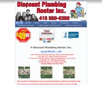 Discountplumbingrooterinc.com(Discount Plumbing Rooter Inc) Screenshot