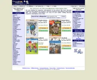 Discountpress.com(The Internet's #1 Discount Magazine Subscription Site) Screenshot