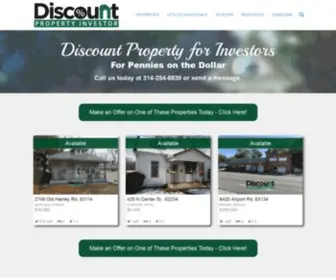 Discountpropertyinvestor.com(Discount Property Investor) Screenshot