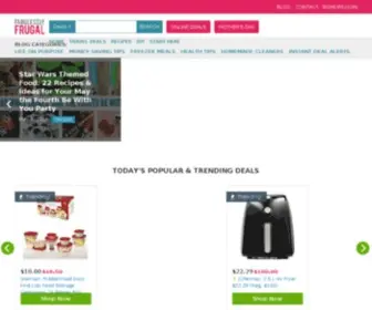 DiscountQueens.com(Fabulessly Frugal) Screenshot