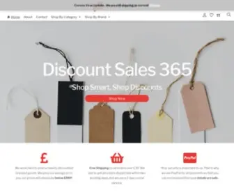 Discountsales365.co.uk(Discounted Goods Year Round) Screenshot