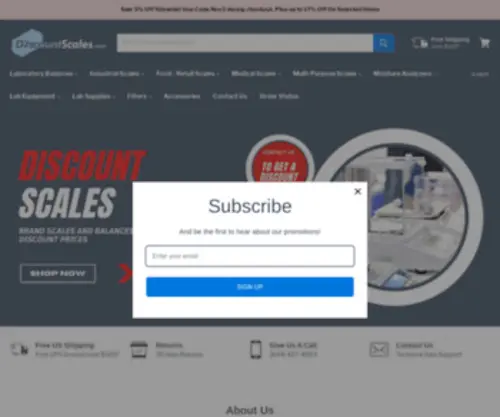 Discountscales.com Screenshot