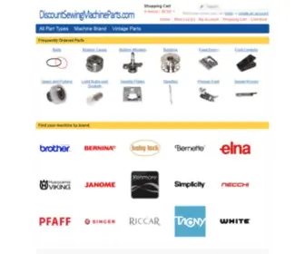 Discountsewingmachineparts.com(Discount Sewing Machine Parts) Screenshot