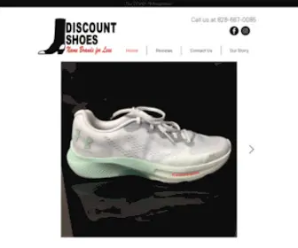 Discountshoesofasheville.com(Discount Shoes) Screenshot