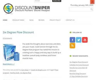 Discountsniper.com(Discount Sniper) Screenshot