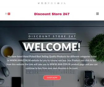 DiscountStore247.com(If you're looking for Best Online Shopping Store than Discount tore 247) Screenshot