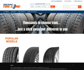 Discounttirezone.com(Discount Tire Zone) Screenshot