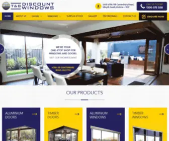 Discountwindows.com.au(Windows Melbourne) Screenshot