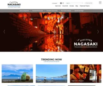 Discover-Nagasaki.com(DISCOVER NAGASAKI/The Official Visitors' Guide) Screenshot