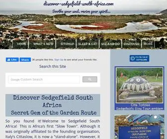Discover-Sedgefield-South-Africa.com(Discover Sedgefield South Africa) Screenshot