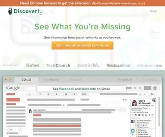 Discover.ly(Put Social to Work) Screenshot