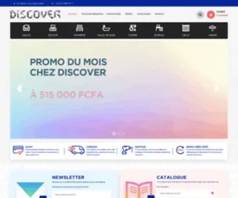 Discover.sn(Fournisseur de mobilier de maison et de bureau) Screenshot