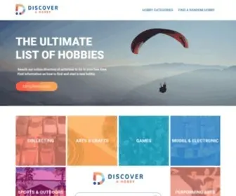 Discoverahobby.com(Learn) Screenshot
