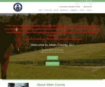 Discoveraikencounty.com(Discover Aiken County) Screenshot