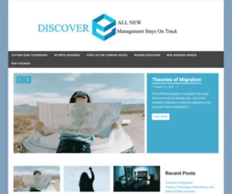 Discoverallnew.com(In the business world) Screenshot