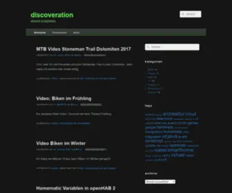 Discoveration.de(WordPress) Screenshot