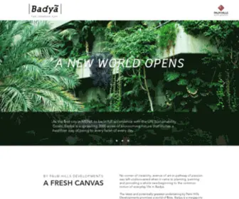 Discoverbadya.com(The Official website of) Screenshot