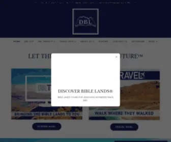 Discoverbiblelands.com(Discoverbiblelands) Screenshot