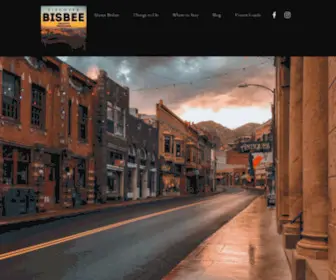 Discoverbisbee.com(Discover Bisbee Arizona) Screenshot