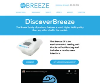 Discoverbreeze.com(DISCOVER BREEZE) Screenshot