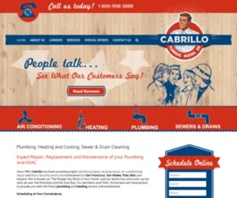 Discovercabrillo.com(Plumber) Screenshot