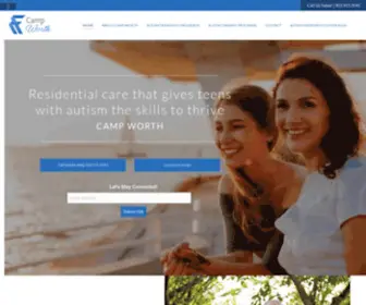 Discovercampworth.com(Camp Worth in Fort Worth) Screenshot