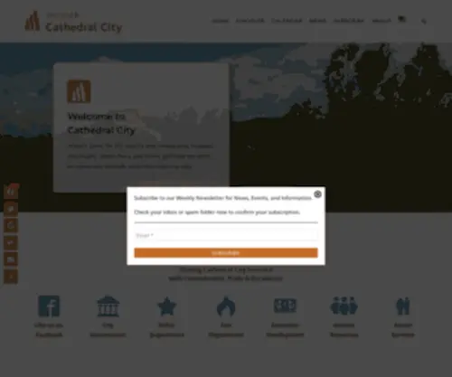 Discovercathedralcity.com(Discover cathedral city) Screenshot